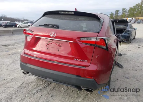 2016 Lexus Nx 200T z USA, uszkodzony, nr VIN JTJYARBZ0G2028828